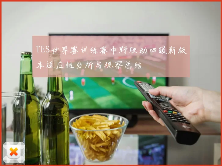 TES世界赛训练赛中野联动回暖新版本适应性分析与观察总结